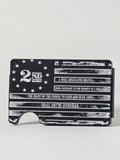 Custom Engraved Minimalist Aluminum Card Wallet