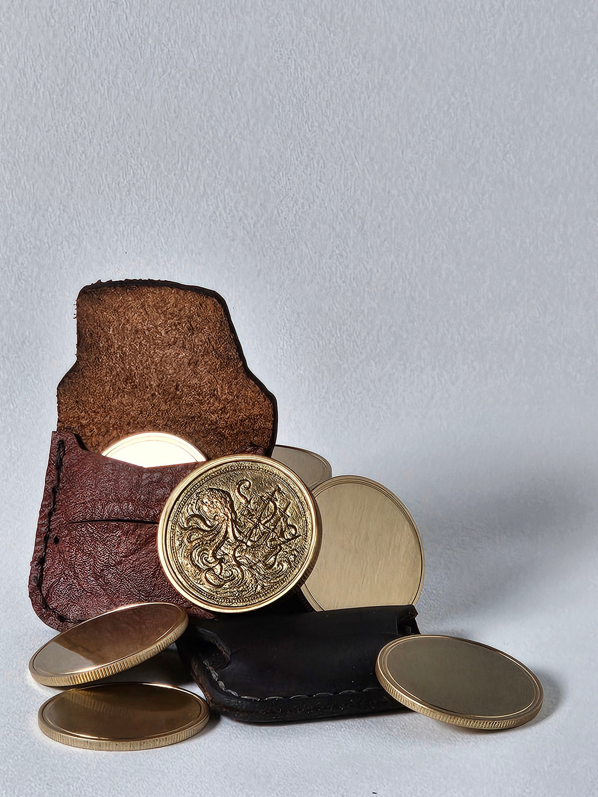 Custom 3D Embossed Brass Challenge Coins